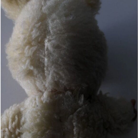 MONCHICHI Yellow Bunny Plush Toy Figurine Adorable VINTAGE Collectible - Picture 8 of 9